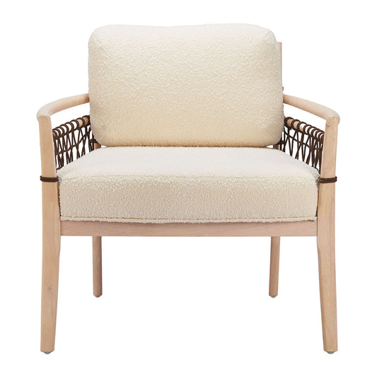 WEZLY ACCENT CHAIR LVORY