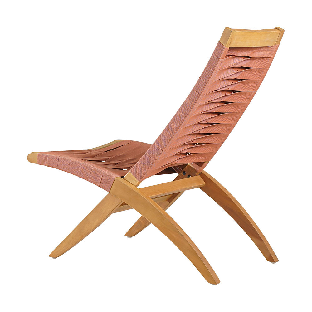 ROVA LOUNGE CHAIR TERRACOTTA