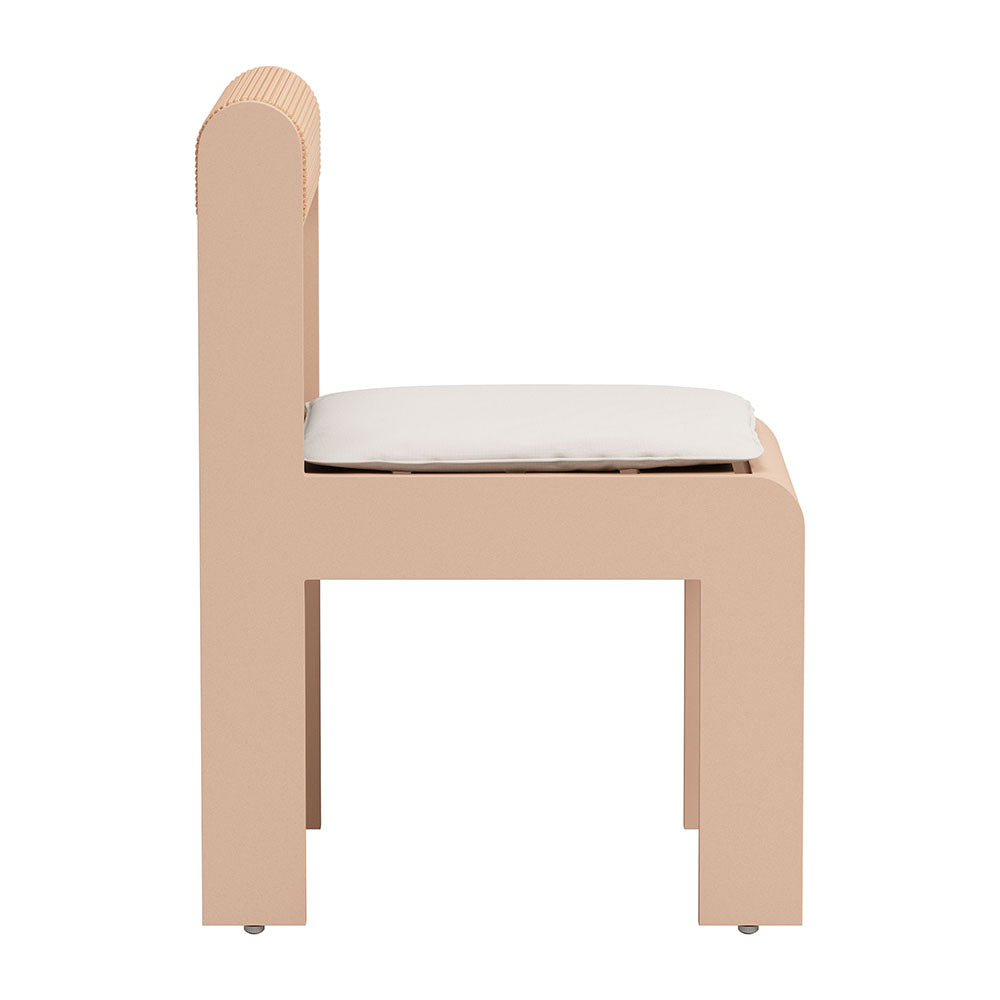ISLAND DINING CHAIR WHITE