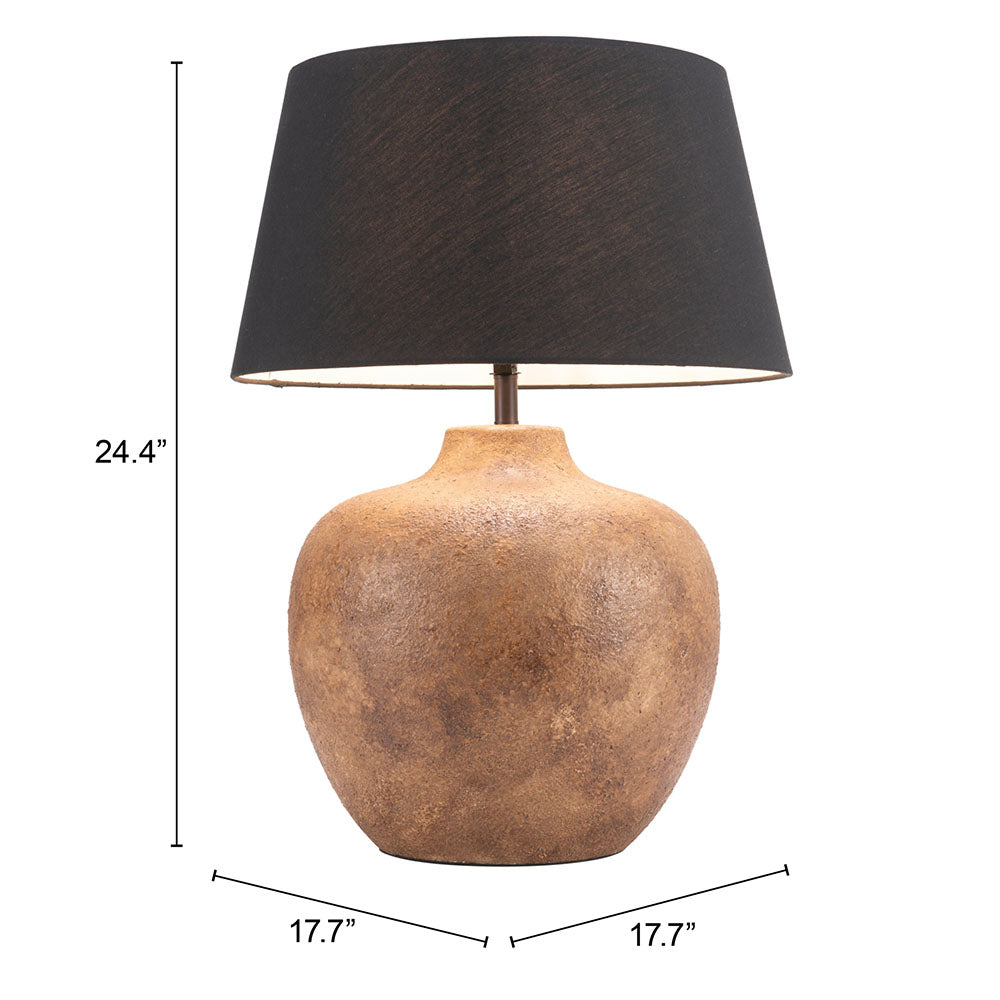 BASIL TABLE LAMP BLACK
