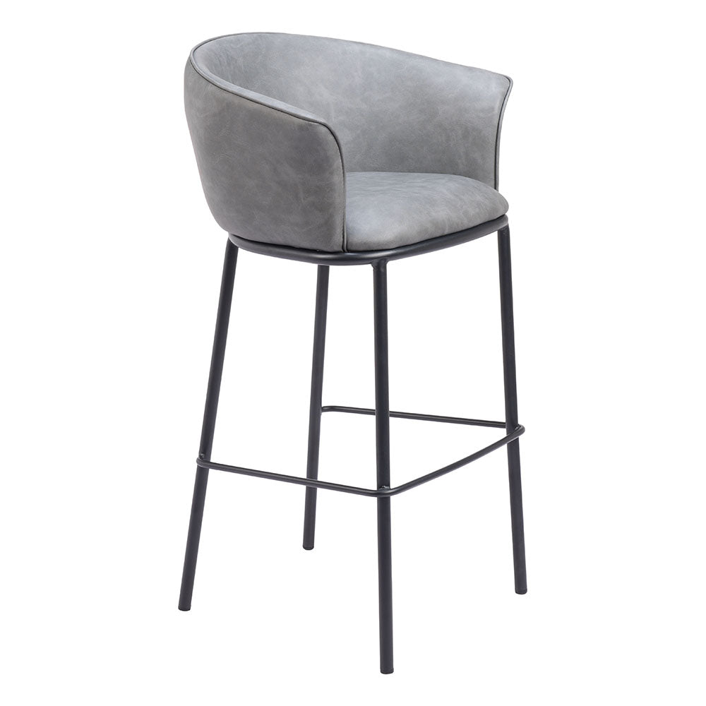 GARSTON BARSTOOL GRAY