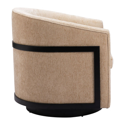 HANKO SWIVEL CHAIR GOLDEN BEIGE