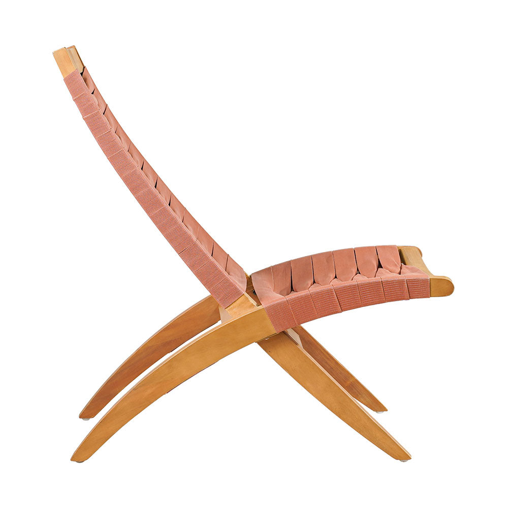 ROVA LOUNGE CHAIR TERRACOTTA