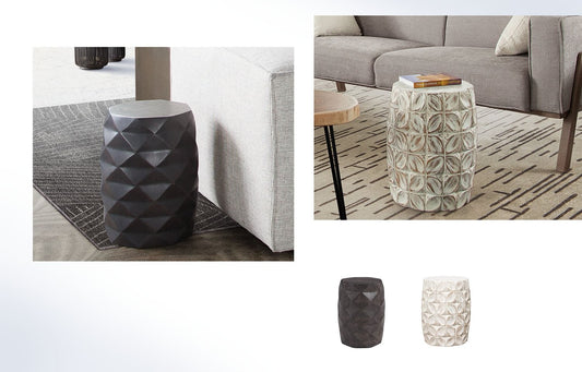 FIG ACCENT TABLE / STOOL