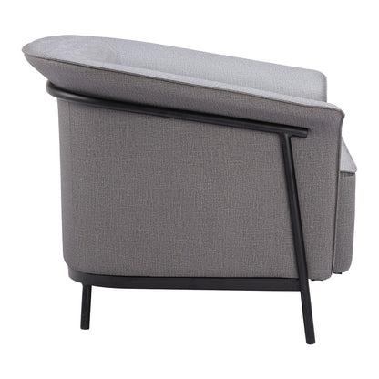 BURRY ACCENT CHAIR SLATE GRAY