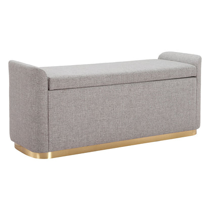 DOBO STORAGE BENCH GRAY