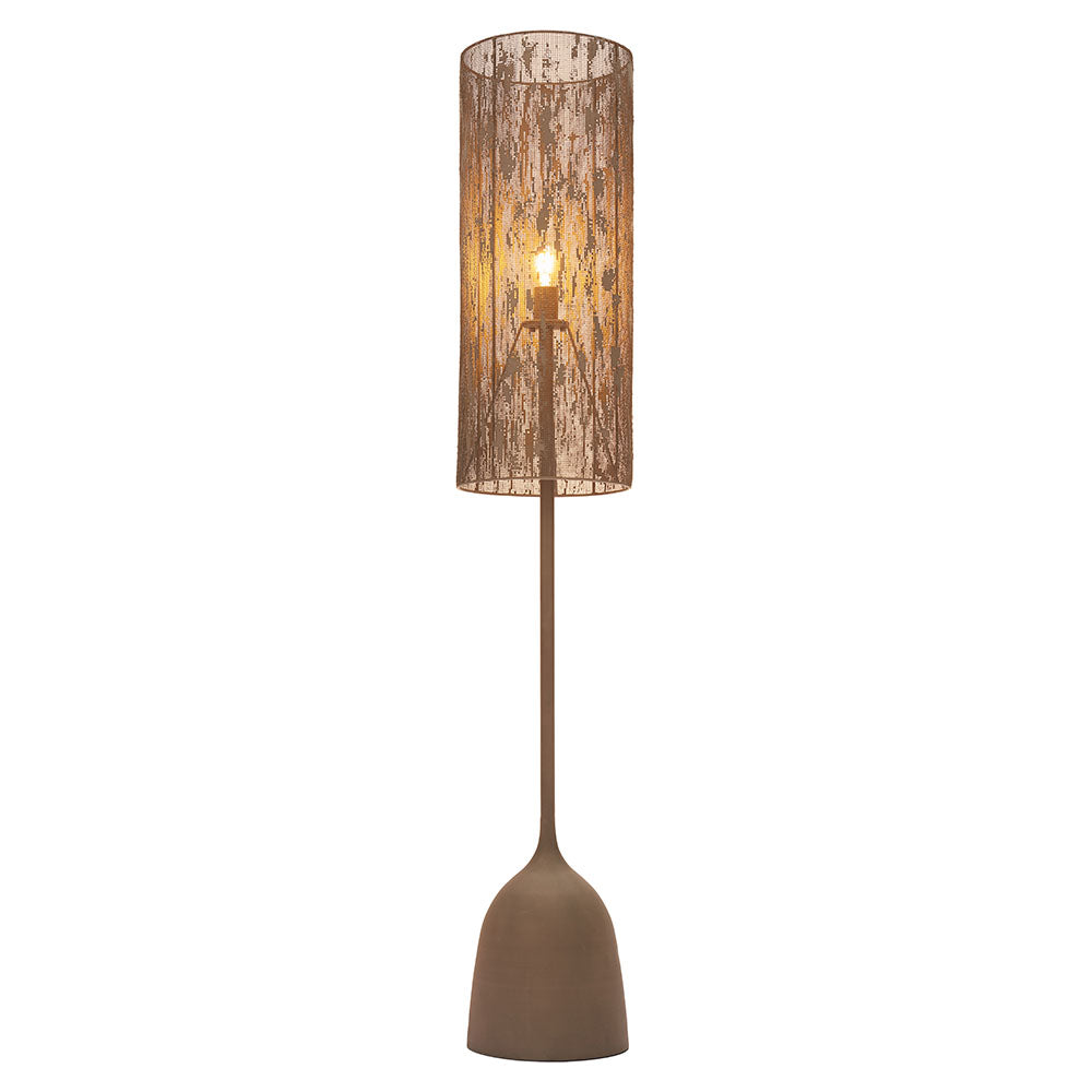 BUFF FLOOR LAMP TAUPE