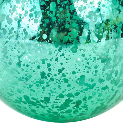 FUSCIA GREEN PLASTIC BALL ORNAMENTS