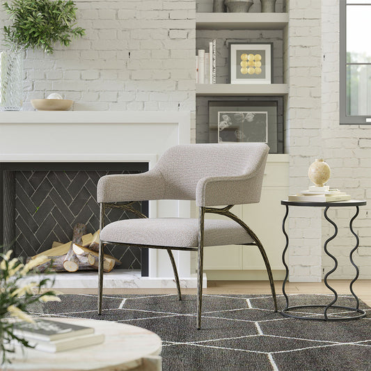 VESTERBORO ACCENT CHAIR GRAY