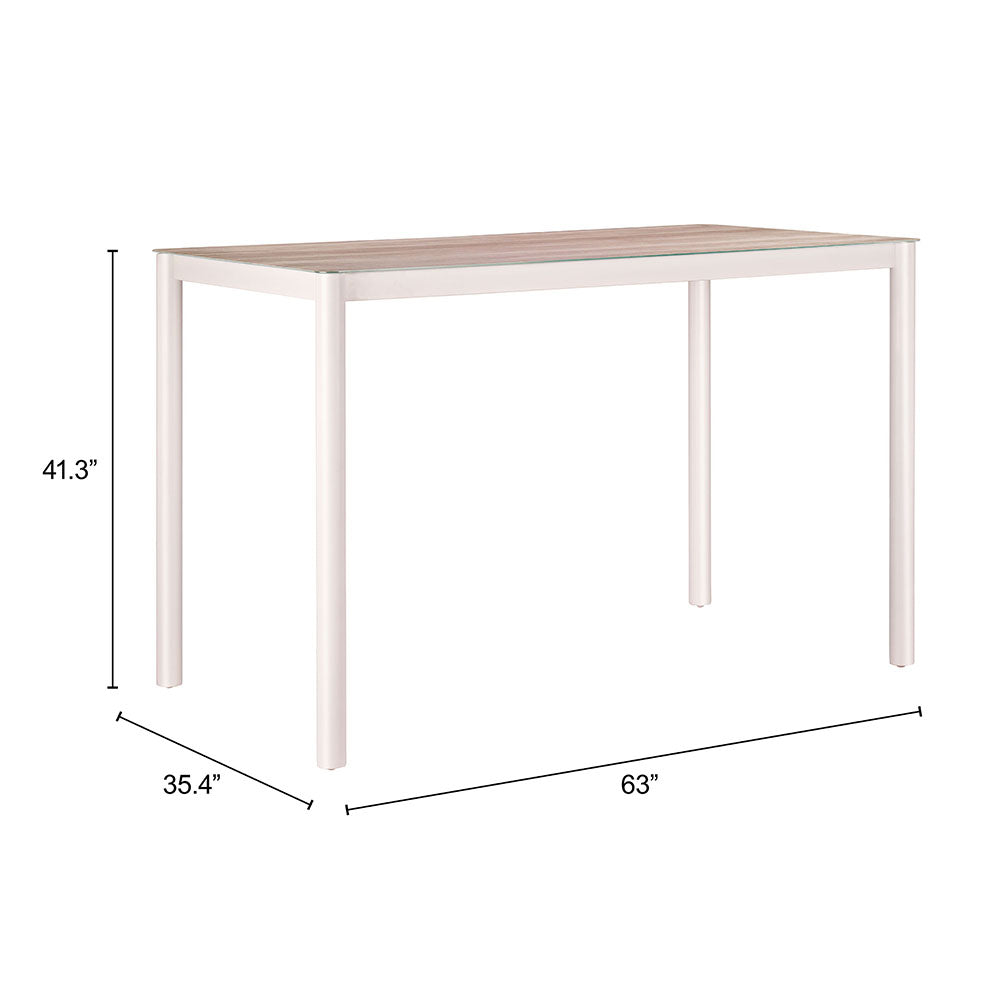DIMIRA BAR TABLE NATURAL