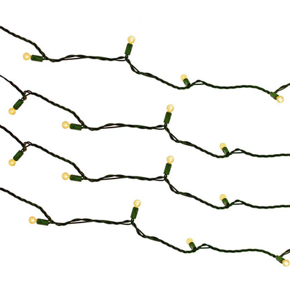 G12 LED WARM WHITE CHRISTMAS LIGHTS