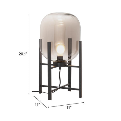 WONDERWALL TABLE LAMP BLACK