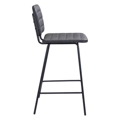 BOSTON COUNTER STOOL VINTAGE BLACK