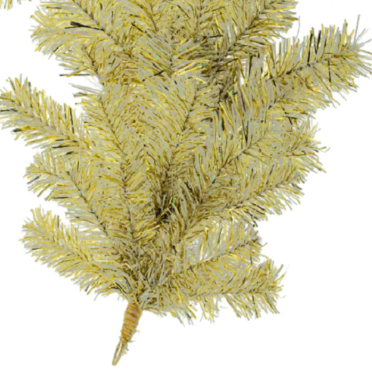GOLD & SILVER TINSEL CHRISTMAS GARLAND