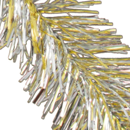 GOLD & SILVER TINSEL GARLAND