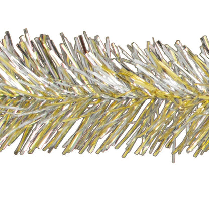 GOLD & SILVER TINSEL GARLAND