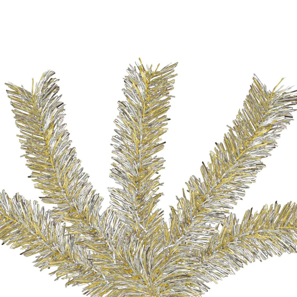 GOLD & SILVER TINSEL GARLAND