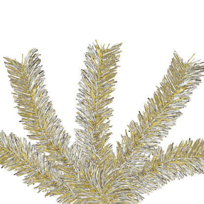 GOLD & SILVER TINSEL GARLAND