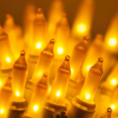 GOLD CHRISTMAS LIGHTS