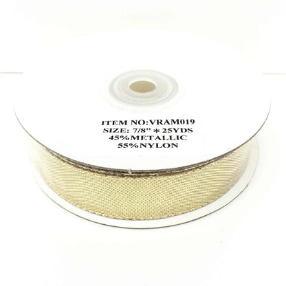 GOLD CHRISTMAS RIBBON