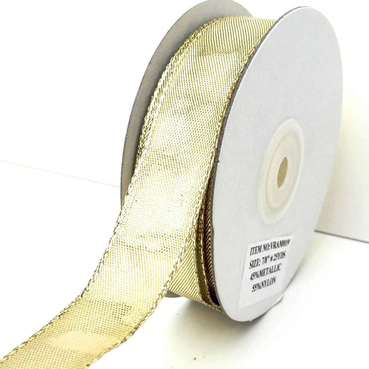 GOLD CHRISTMAS RIBBON