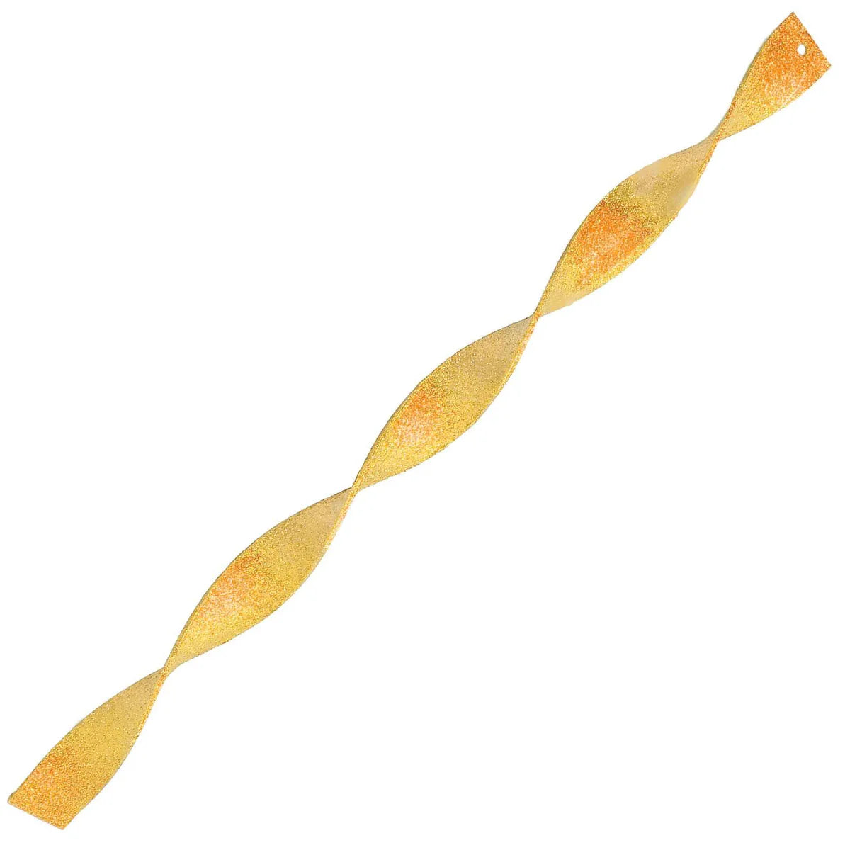 GOLD GLITTER ICICLE FINIALS