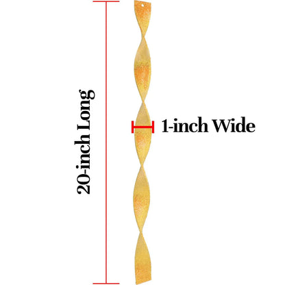 GOLD GLITTER ICICLE FINIALS