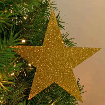 GOLD GLITTERED STARS