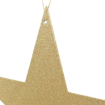 GOLD GLITTERED STARS
