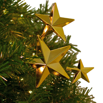 GOLD STAR PICK ORNAMENTS