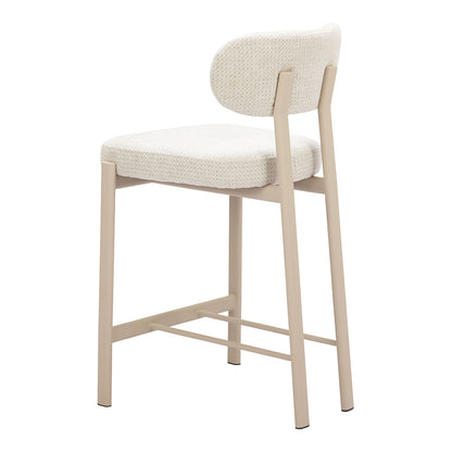 AUREA COUNTER STOOL LIGHT GRAY