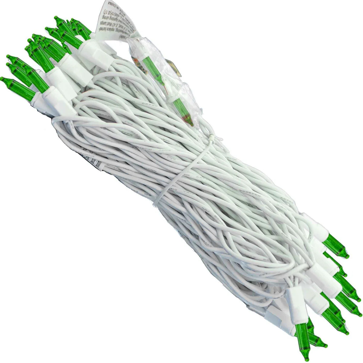 GREEN CHRISTMAS LIGHTS