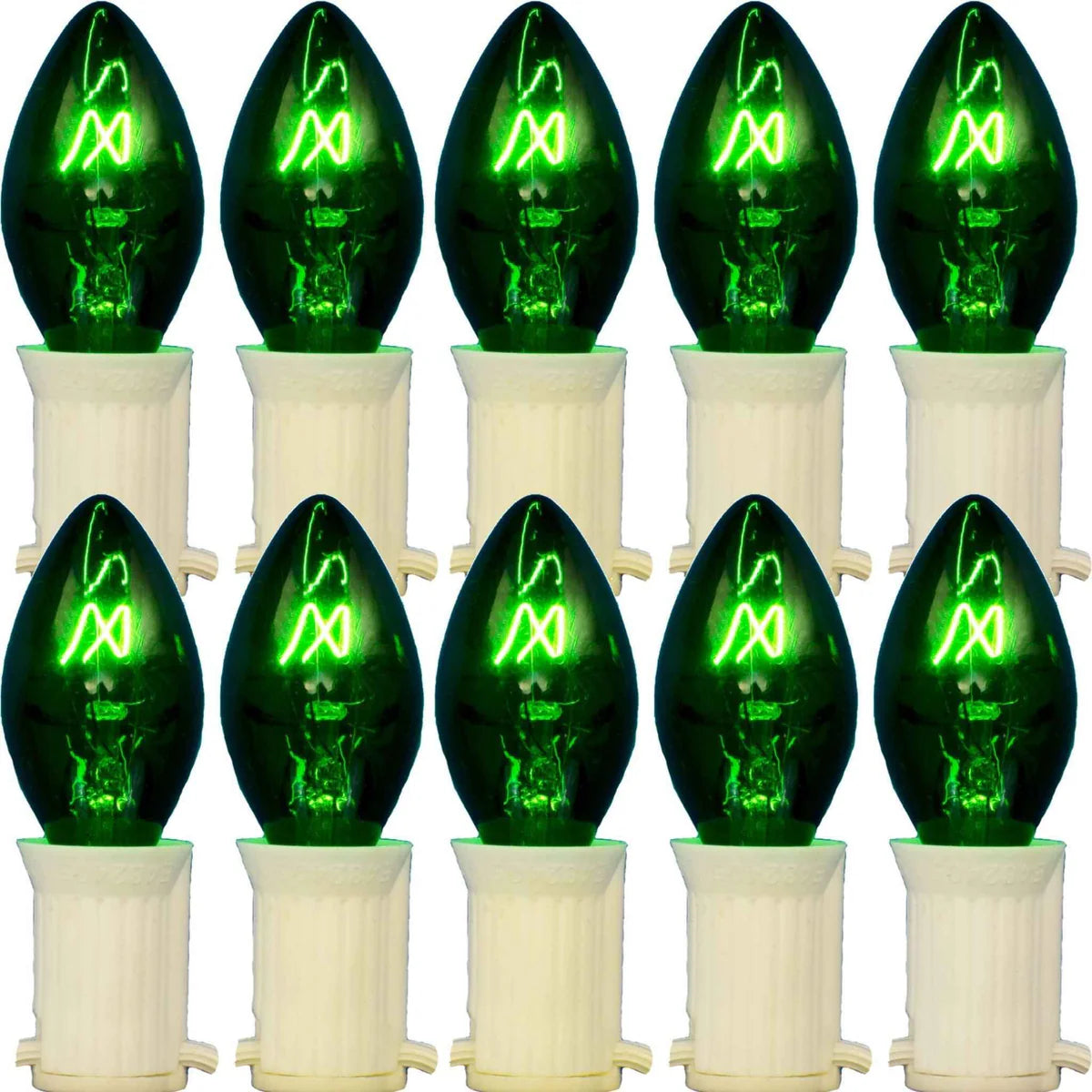GREEN LIGHT BULBS