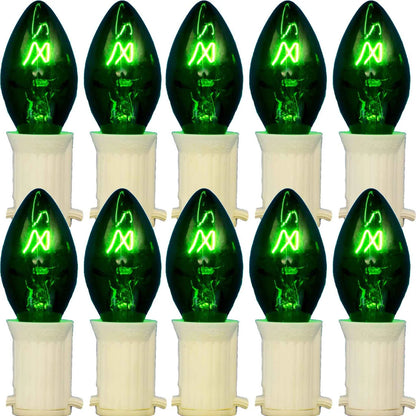 GREEN LIGHT BULBS