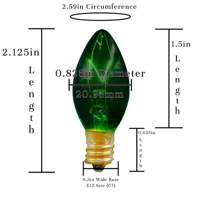 GREEN LIGHT BULBS