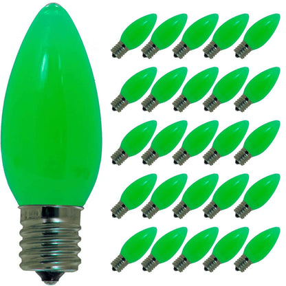 GREEN LED LIGHT BULBS