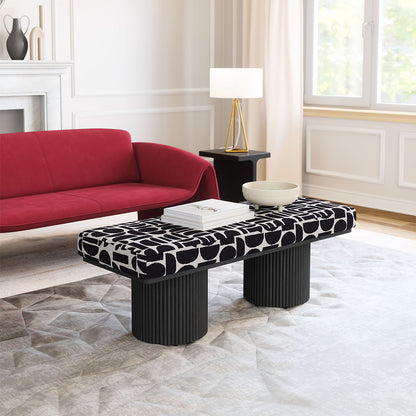BOTOIA BENCH BLACK & WHITE