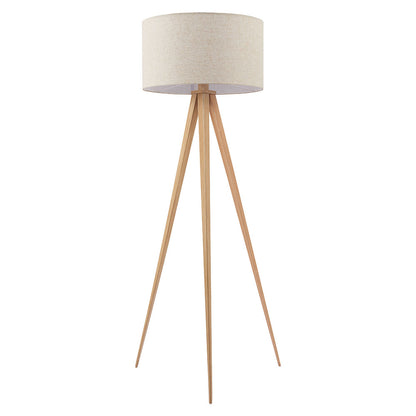 IMPERIAL FLOOR LAMP BEIGE & NATURAL