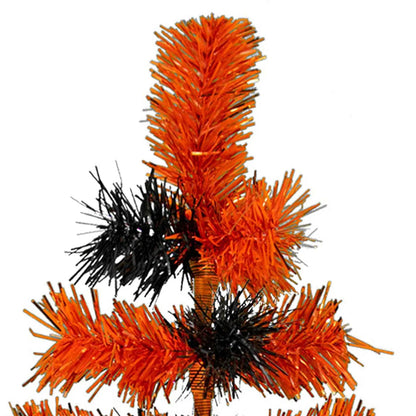 HALLOWEEN MIXED BRUSH CHRISTMAS TREE