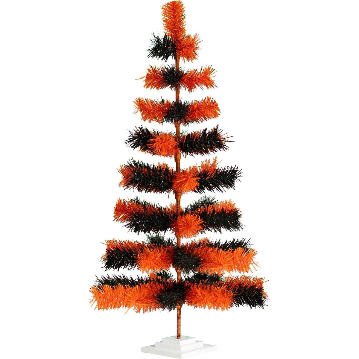 HALLOWEEN MIXED BRUSH CHRISTMAS TREE