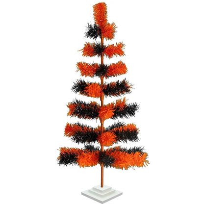 HALLOWEEN MIXED BRUSH CHRISTMAS TREE