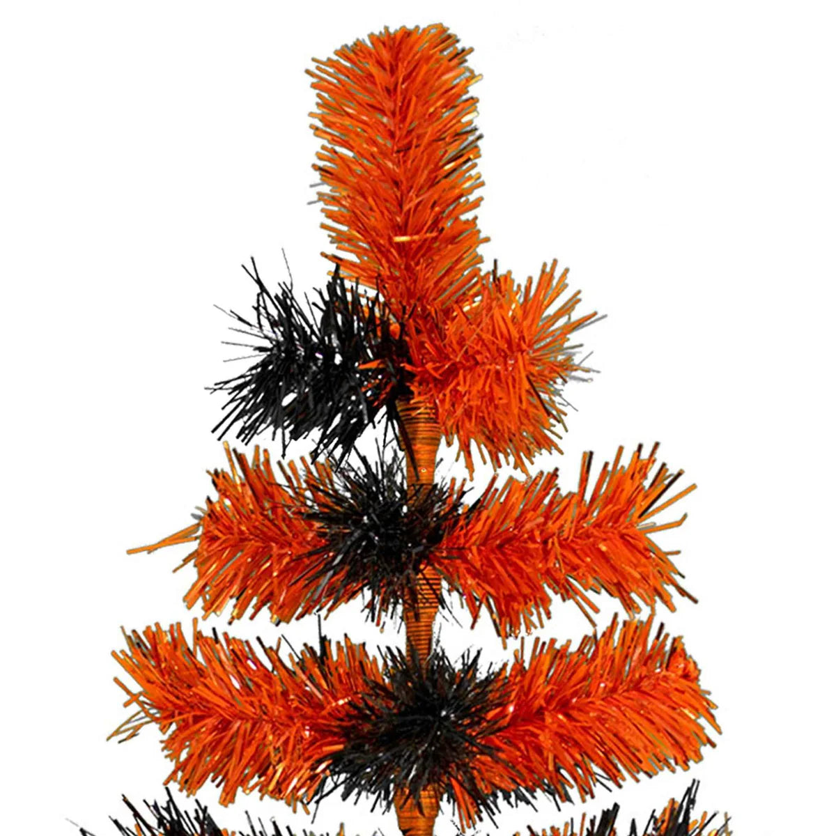 HALLOWEEN MIXED BRUSH CHRISTMAS TREE