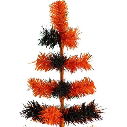 HALLOWEEN MIXED BRUSH CHRISTMAS TREE