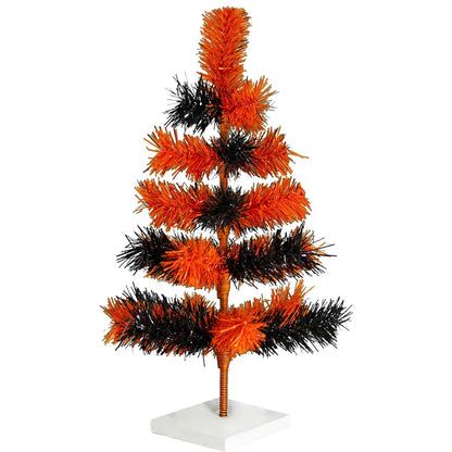 HALLOWEEN MIXED BRUSH CHRISTMAS TREE