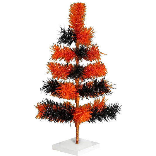 HALLOWEEN MIXED BRUSH CHRISTMAS TREE