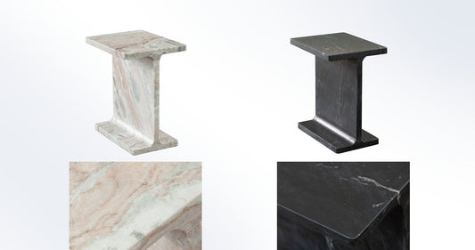 IRIS I-BEAM ACCENT TABLE