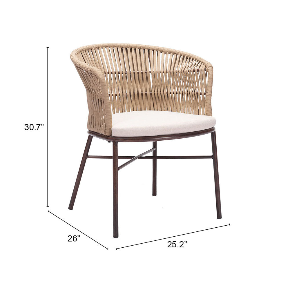 FREYCINET DINING CHAIR NATURAL