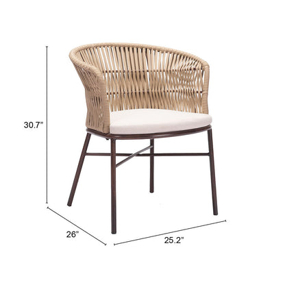 FREYCINET DINING CHAIR NATURAL