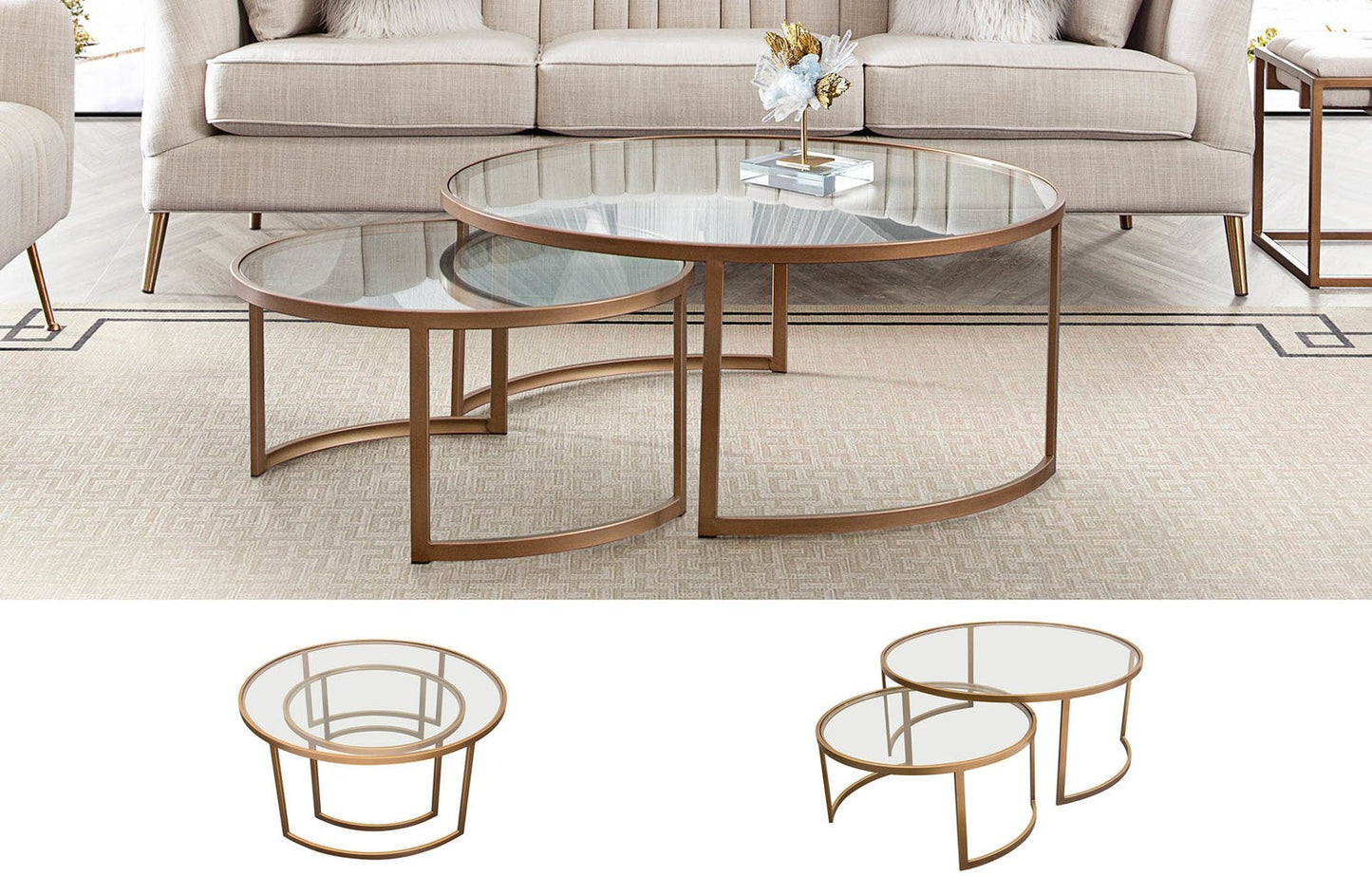 LANE  2PC NESTING TABLE