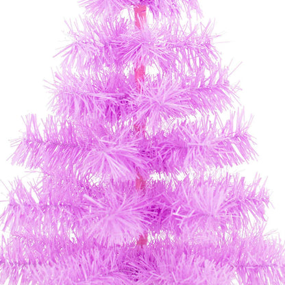 LAVENDER TINSEL CHRISTMAS TREE